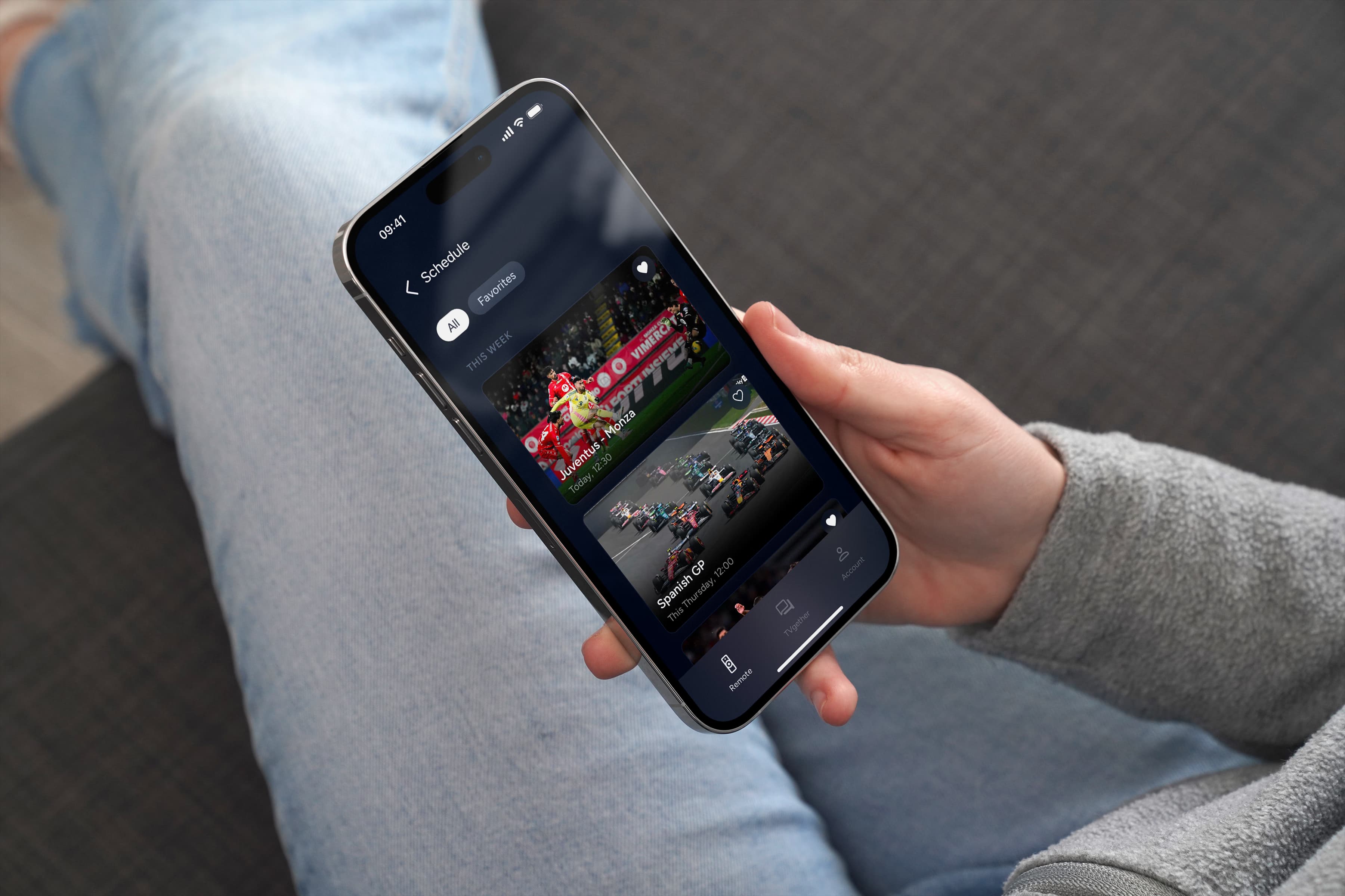 Amazon Fire TVgether home screen