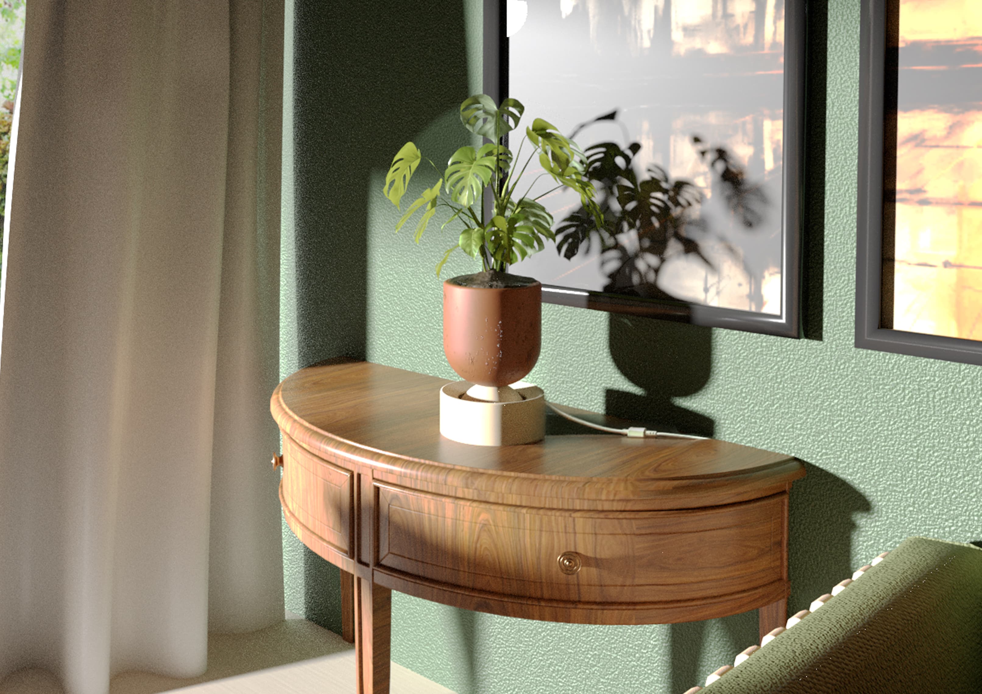 Libra placed in a home environment